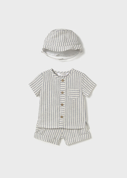 Shorts & shirt w/hat set