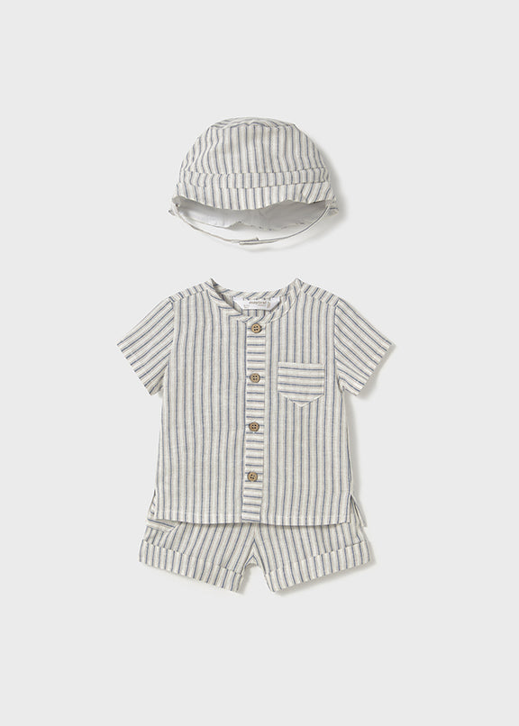 Shorts & shirt w/hat set