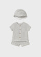 Shorts & shirt w/hat set