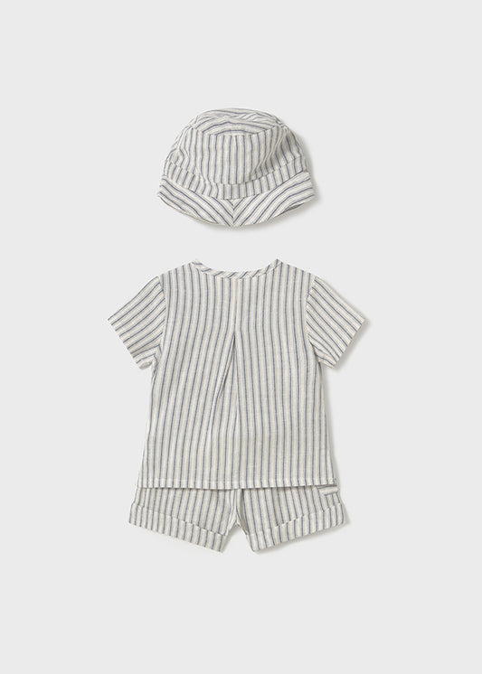 Shorts & shirt w/hat set