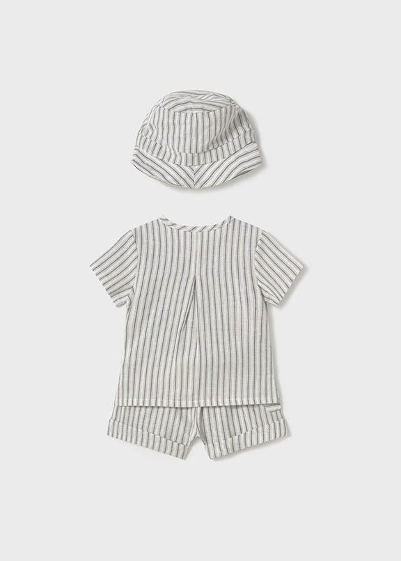 Shorts & shirt w/hat set