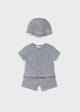 Shorts & shirt w/hat set
