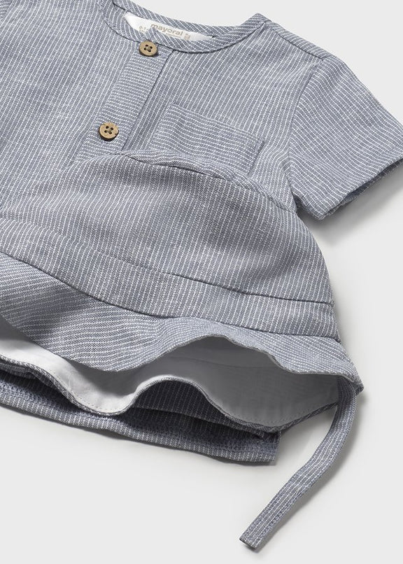 Shorts & shirt w/hat set