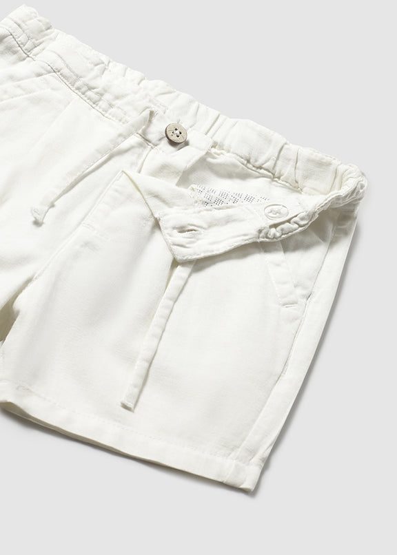 Linen bermuda