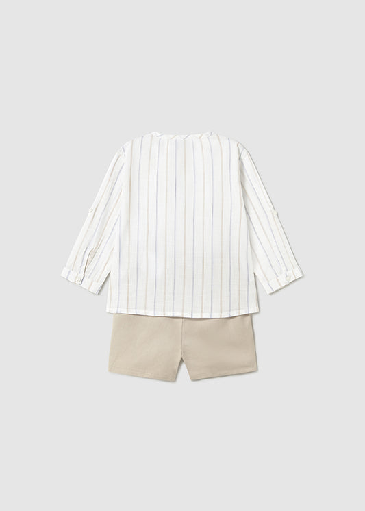 L/s shirt and bermuda set