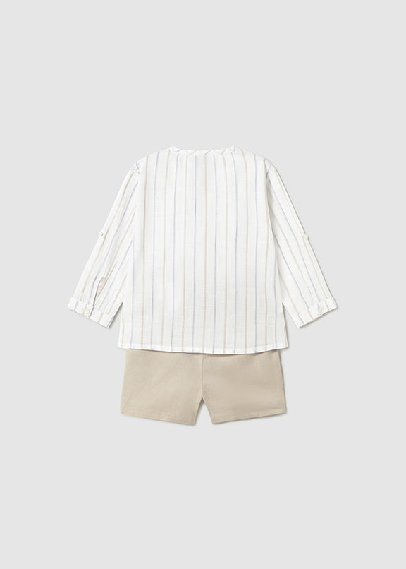 L/s shirt and bermuda set
