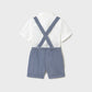 3 pcs dressy bermuda set
