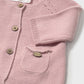 Knit long cardigan