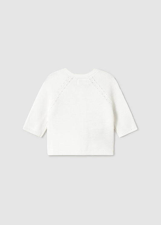 Knit long cardigan
