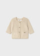 Knit long cardigan