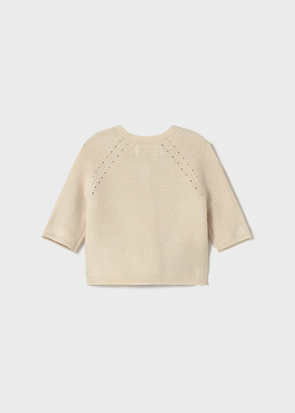 Knit long cardigan