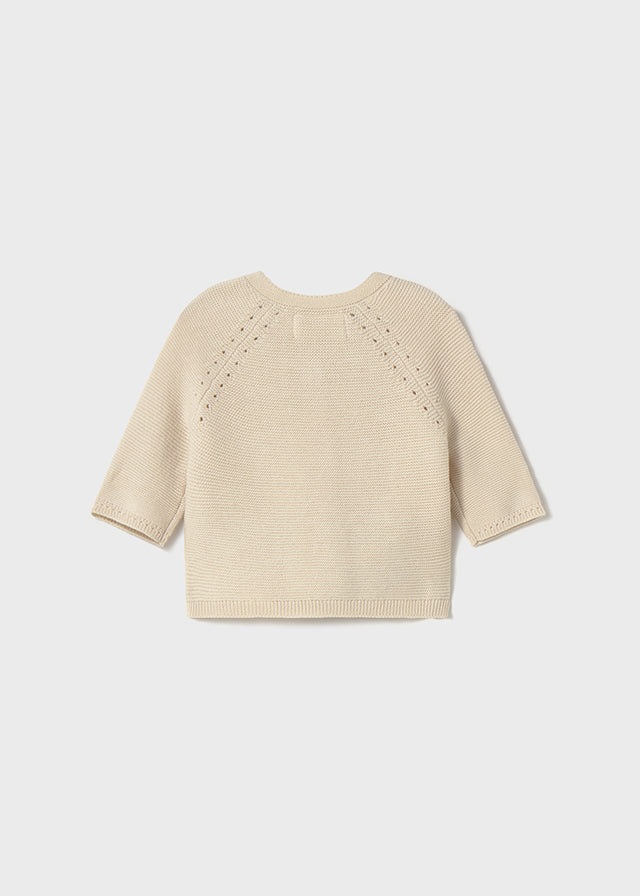 Knit long cardigan