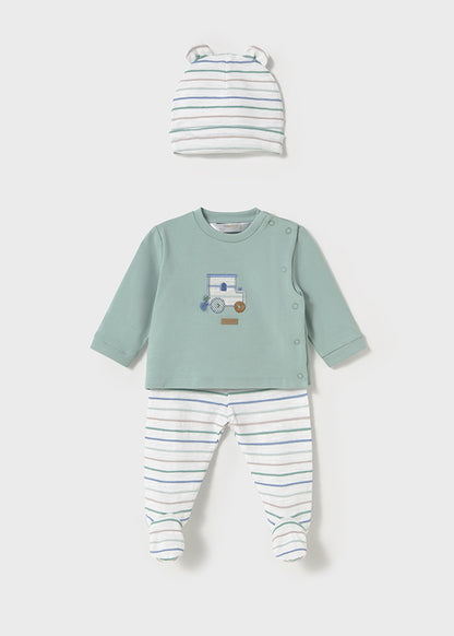 Leg warmer with hat set
