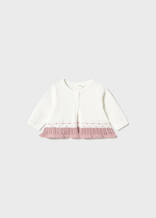 Long knit 3-piece trouset set