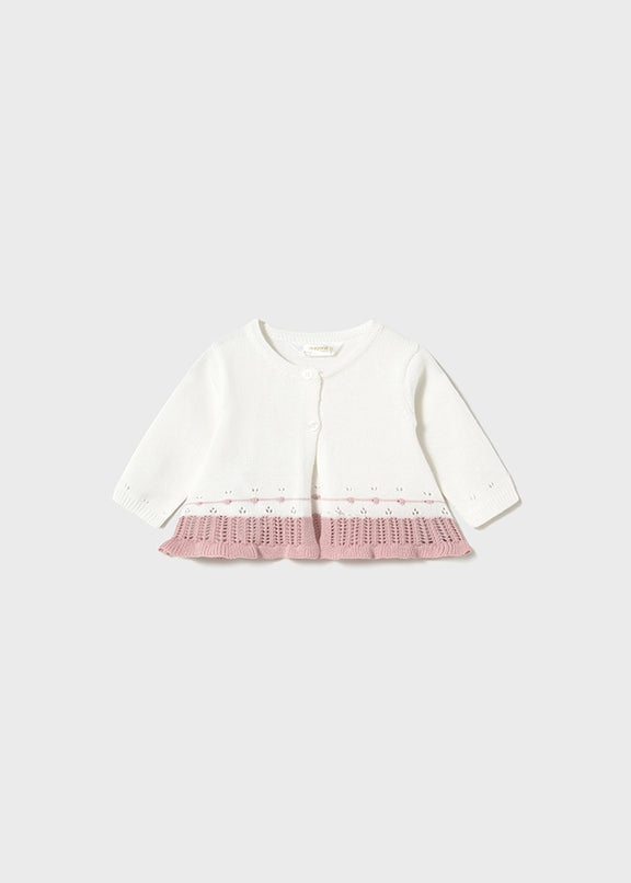 Long knit 3-piece trouset set