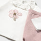 Long knit 3-piece trouset set