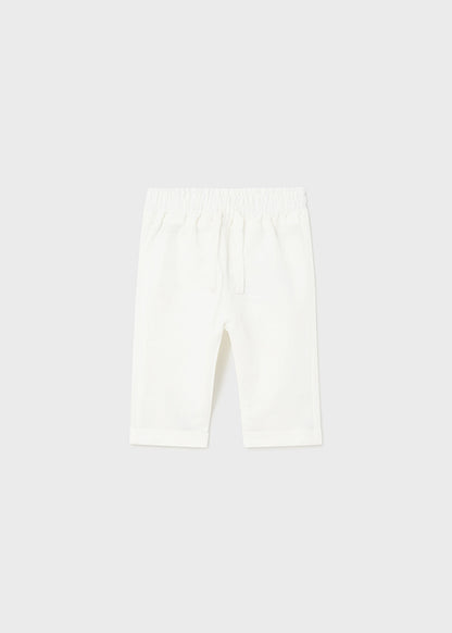 Linen long trousers