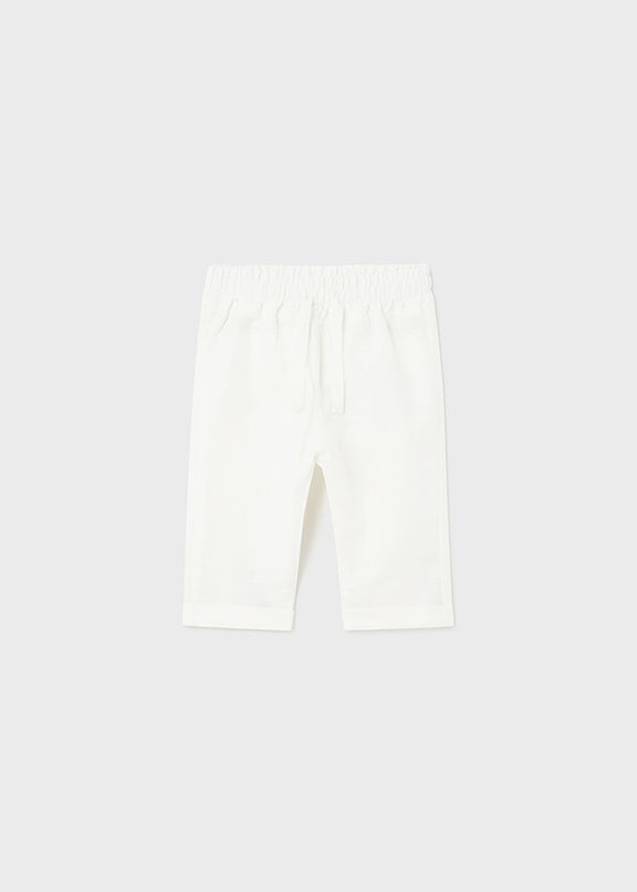 Linen long trousers