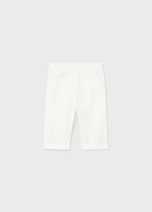 Linen long trousers