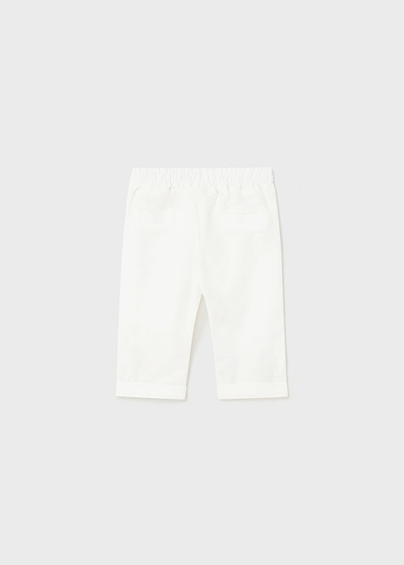 Linen long trousers