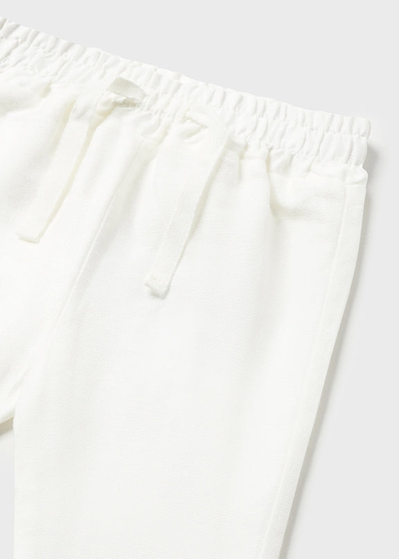 Linen long trousers