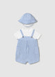 Short bodysuit w/ hat