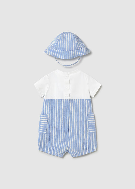 Short bodysuit w/ hat