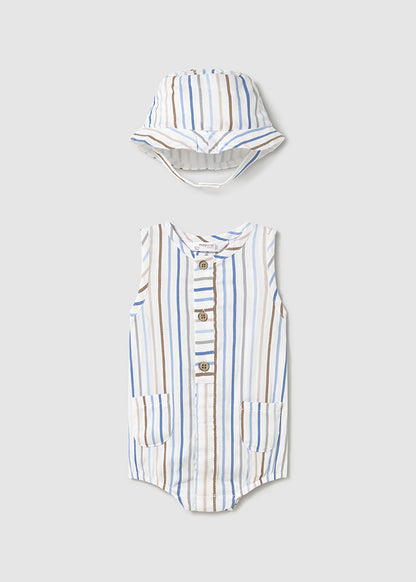 Short bodysuit w/ hat