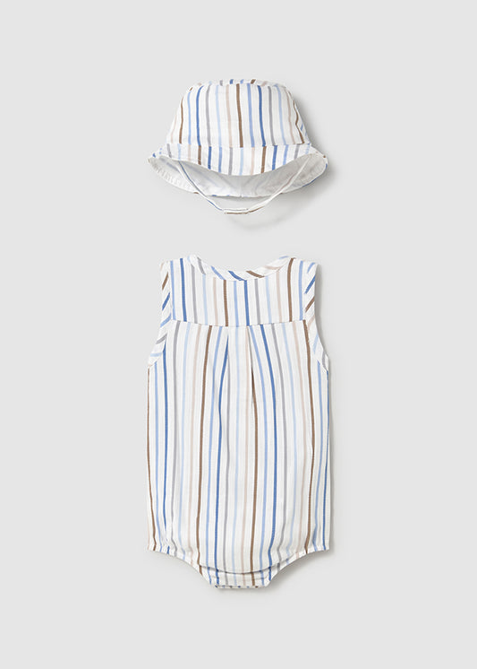 Short bodysuit w/ hat