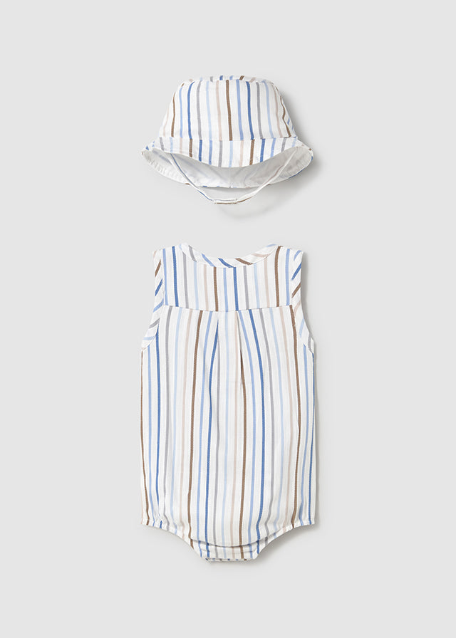 Short bodysuit w/ hat