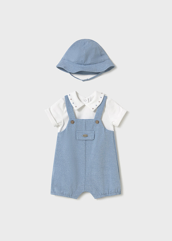 Dungaree with hat