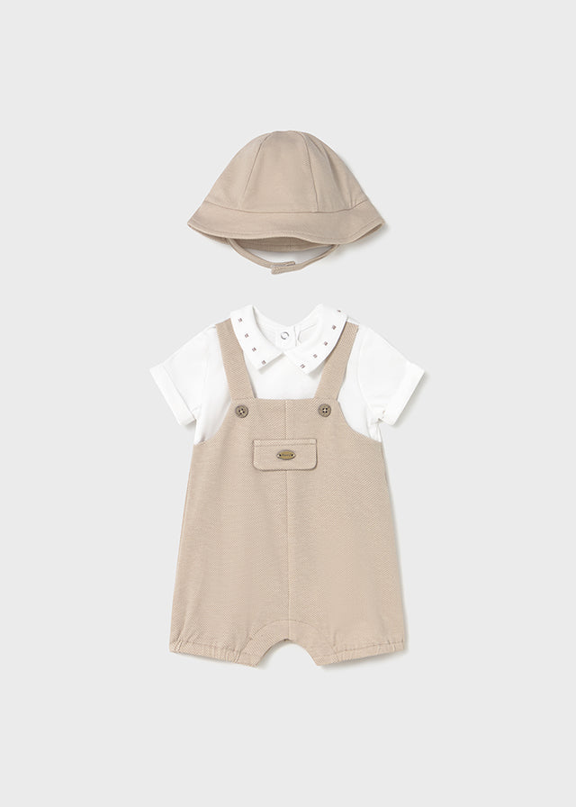 Dungaree with hat