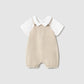 Knit dungarees set
