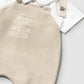 Knit dungarees set