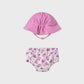 Bathing suit set with hat