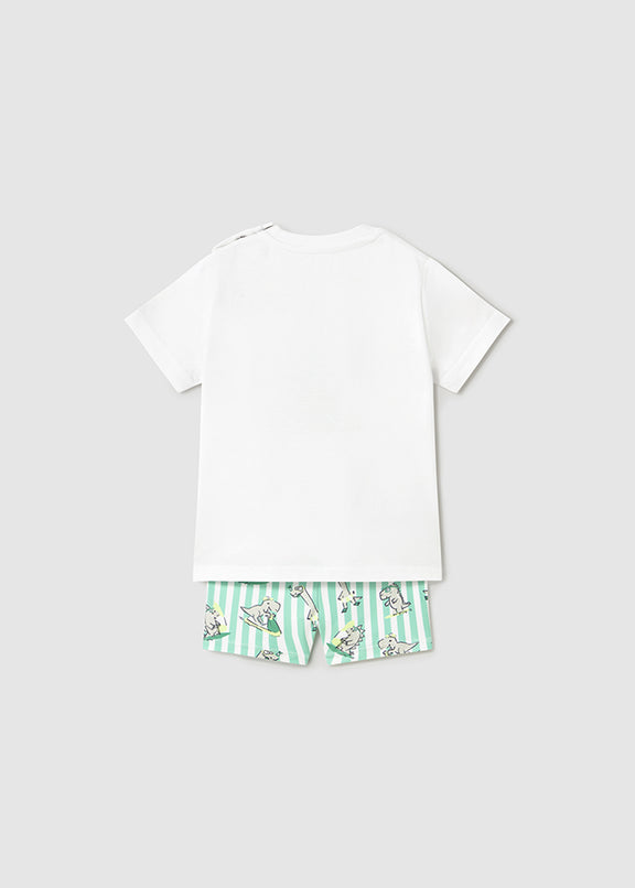 Swimsuit t-shirt set