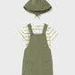 Dungaree 3pcs set
