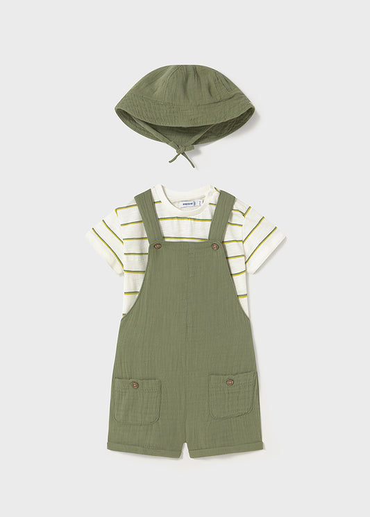 Dungaree 3pcs set