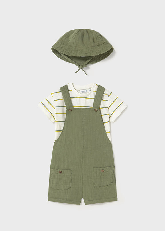 Dungaree 3pcs set