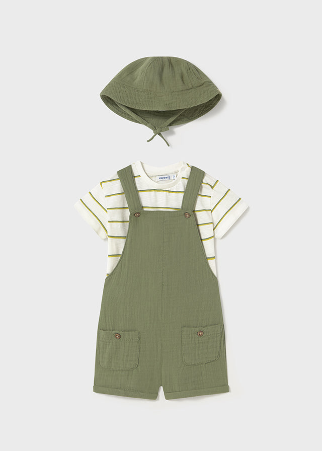 Dungaree 3pcs set