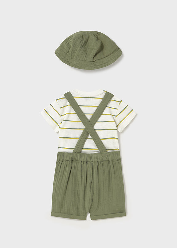 Dungaree 3pcs set