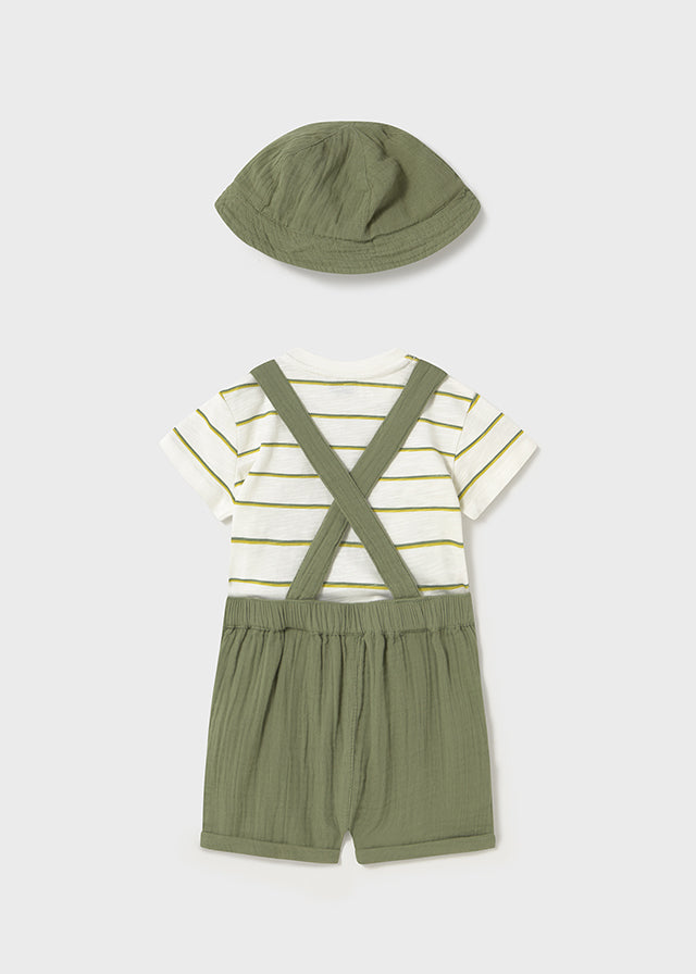 Dungaree 3pcs set