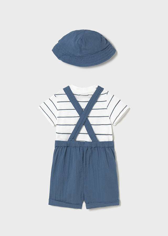 Dungaree 3pcs set