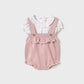 Knit dungarees set