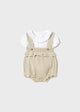 Knit dungarees set