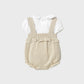Knit dungarees set