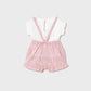 Overall and t-shirt set