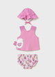 Bathing suit set with hat