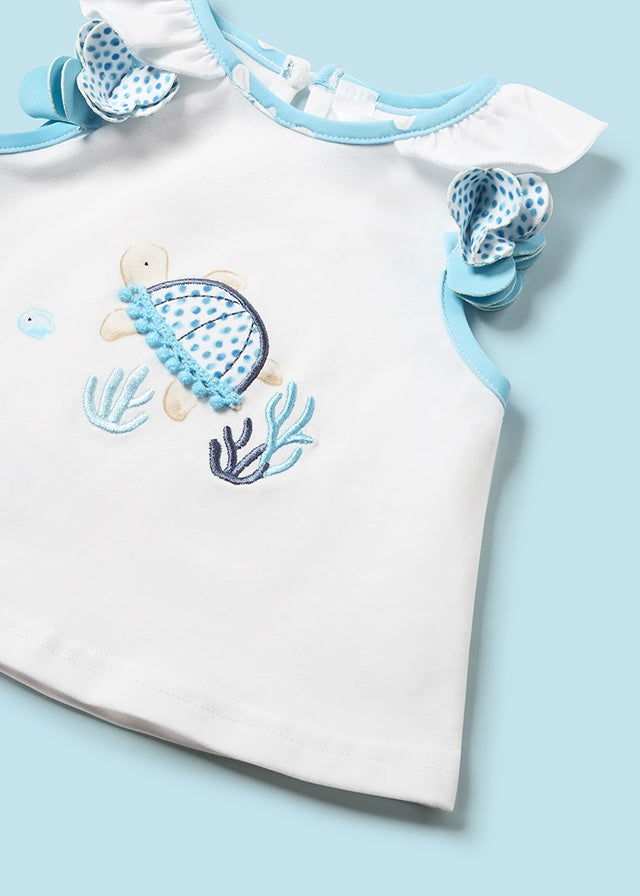 Bathsuit set with hat