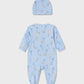 Long onesie w/ hat